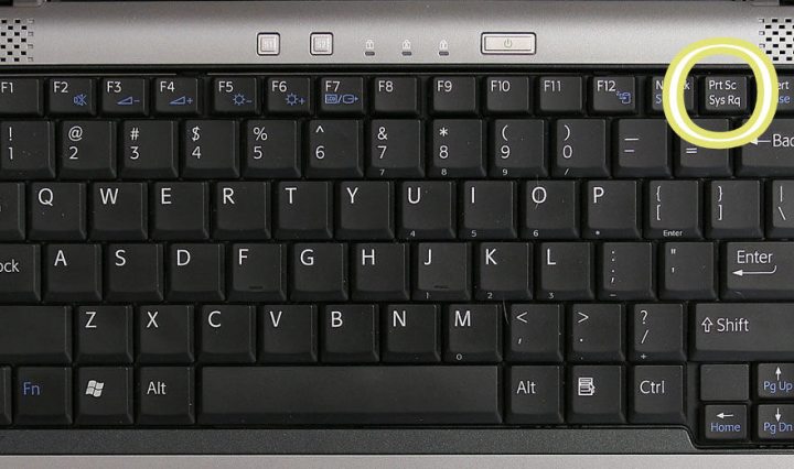 laptop keyboard print key