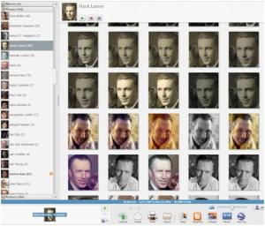 picasa screen of Dad
