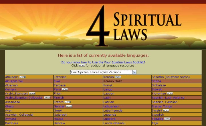 Four Laws - languages