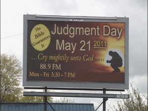 billboard by Harold Camping's Family Radio
