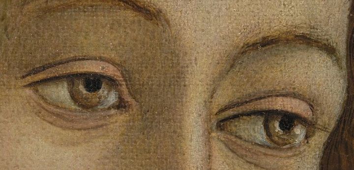 eyes by Botticelli