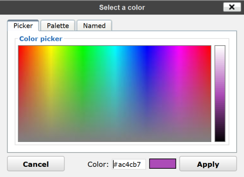 Custom Color HTML