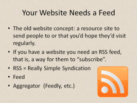 Your Website Needs a Feed 750