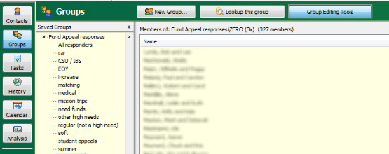 Appeal Response Groups