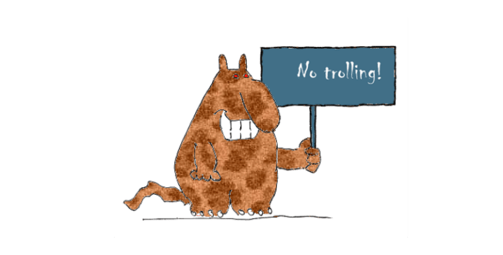 No trolling 750x380