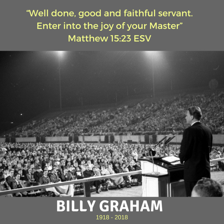 Honoring Billy Graham and his use of technology